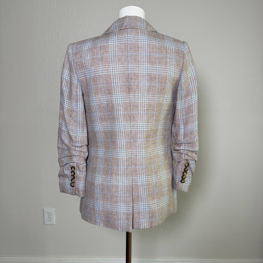 Veronica Beard Beacon Dickey Linen Blazer (Size 2) - Picture 5 of 12
